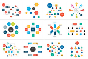 Bundle Of 125 Elements Infographics