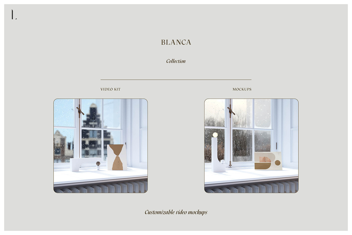 Blanca Video Mockup Kit, a Product Mockup by LINII (Photo 3 of 12)
