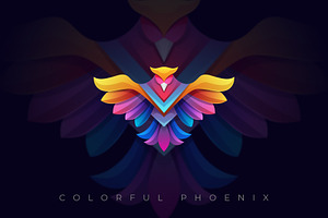Awesome Phoenix Wings Logo Design, a Branding & Logo Template by Agung_cs