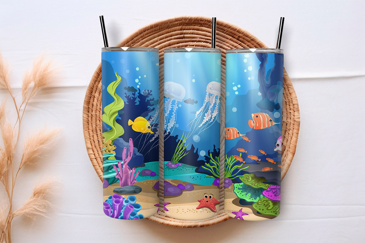 Under Water Landscape, a Texture Illustration by Digital Studio (Photo 6 of 7)