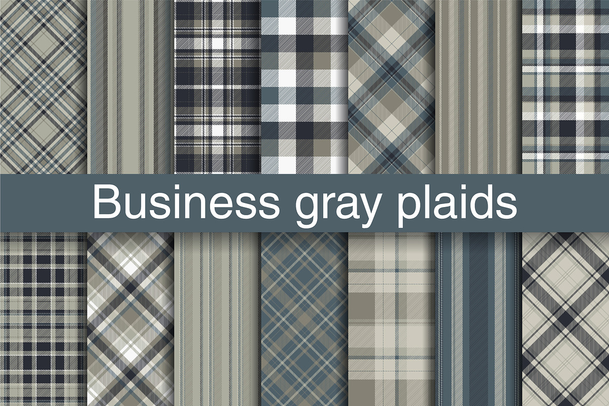 #44 Business Pattern Plaids, a Pattern Graphic by Plaid4You (Photo 1 of 4)
