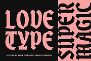 The Bullova Blackletter Fonts, a Blackletter Font by Angin Studio (Thumbnail 17 of 18)