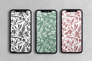 Floral Toile de Jouy Pattern, a Background Graphic by Hughes Studio (Thumbnail 9 of 11)