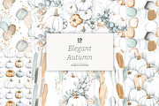 Elegant Autumn Seamless Paper Bundle, a Pattern Graphic by GlamArtZhanna (Thumbnail 1 of 4)