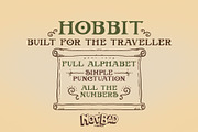 Hobbit Typeface by TWRUSHING, a Handwritten Font by TWRUSHING (Thumbnail 1 of 2)