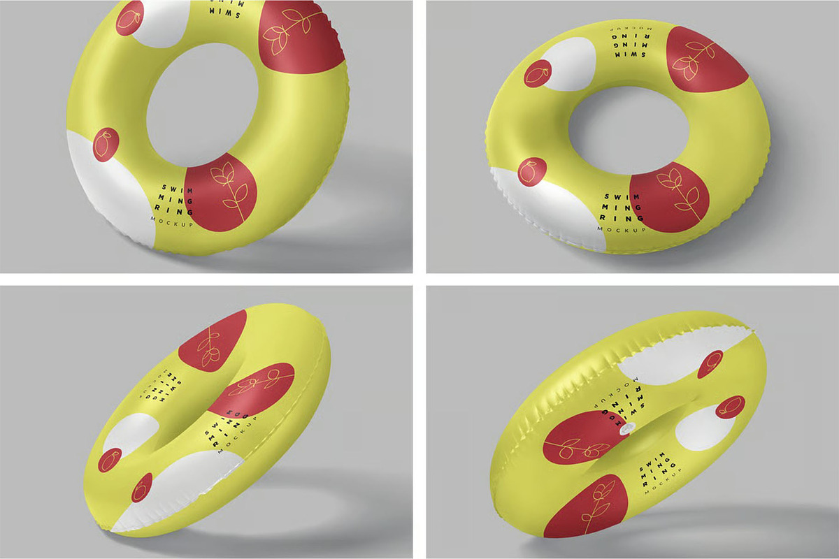 Inflatable Ring Mockups, a Product Mockup by megostudi0 (Photo 1 of 6)