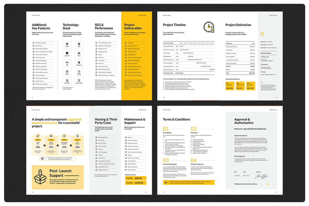 Proposal, a Brochure Template by StudioGraficso (Photo 3 of 8)
