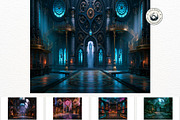 Glassborn Court Stained Backdrops, a Background Graphic by ThatsDesignArt (Thumbnail 11 of 15)