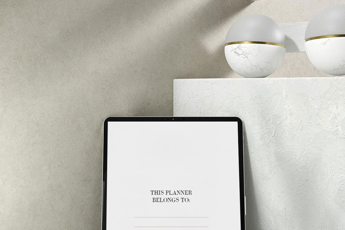 PLR/MRR Daily-Weekly-Monthly Planner, a Stationery Template by Brand Your Biz Co. (Photo 2 of 11)