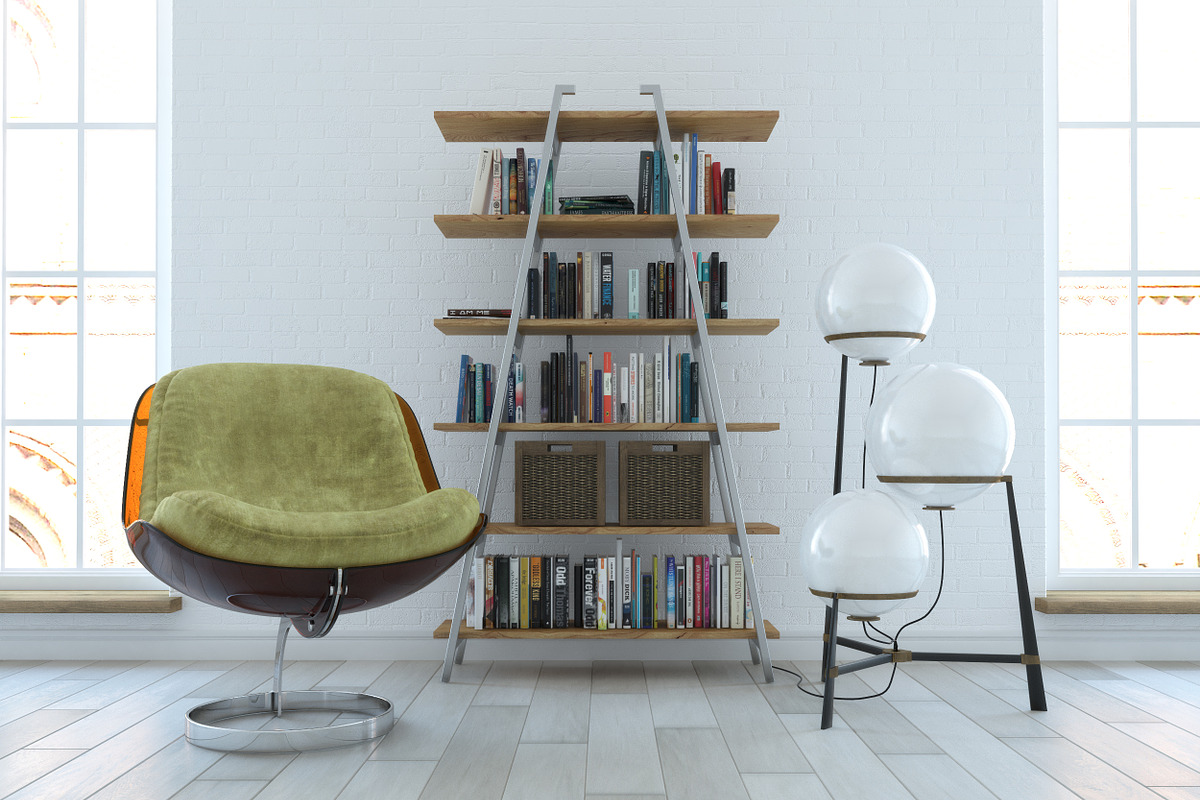 Furniture set 1109, a Furniture 3D Model by inDahouze (Photo 1 of 11)