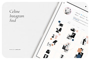 CELINE Instagram Feed, a Social Media Template by Aprilea (Thumbnail 6 of 7)