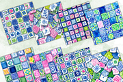 Preppy Mahjong Seamless Paper, a Pattern Graphic by Paper & Pattern Studio (Thumbnail 2 of 9)