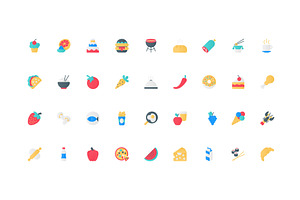 Home and restaurant meals of, a Food Illustration by Lemberg Vector