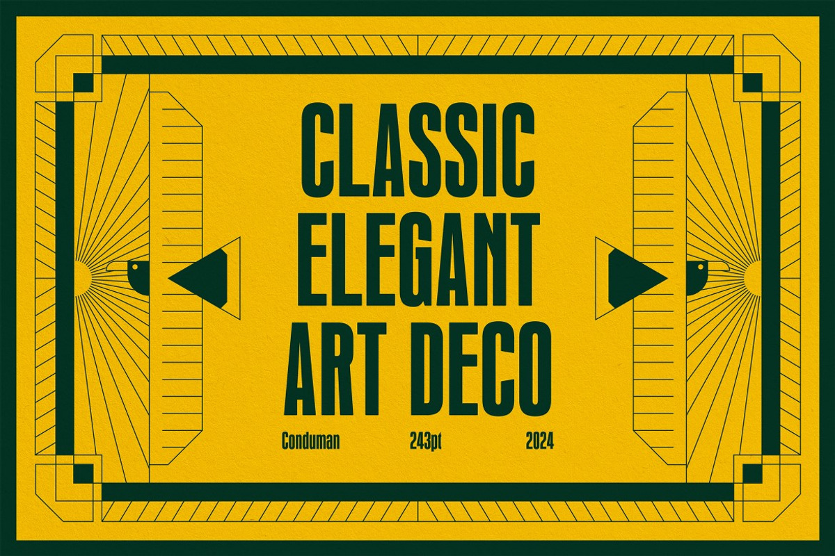 Conduman, a Sans Serif Font by graphicook (Photo 2 of 10)