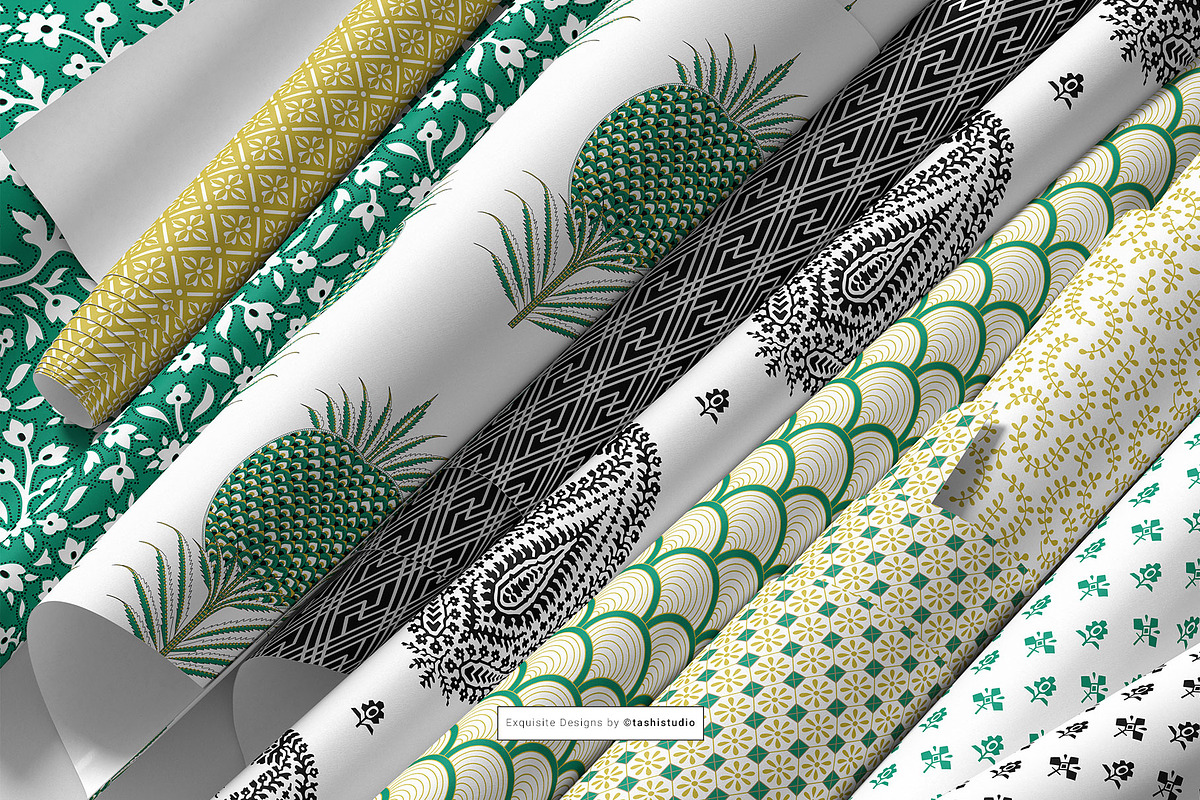 Mirai Collection 11 Eastern Patterns, a Pattern Graphic by TSTUDIO (Photo 3 of 12)