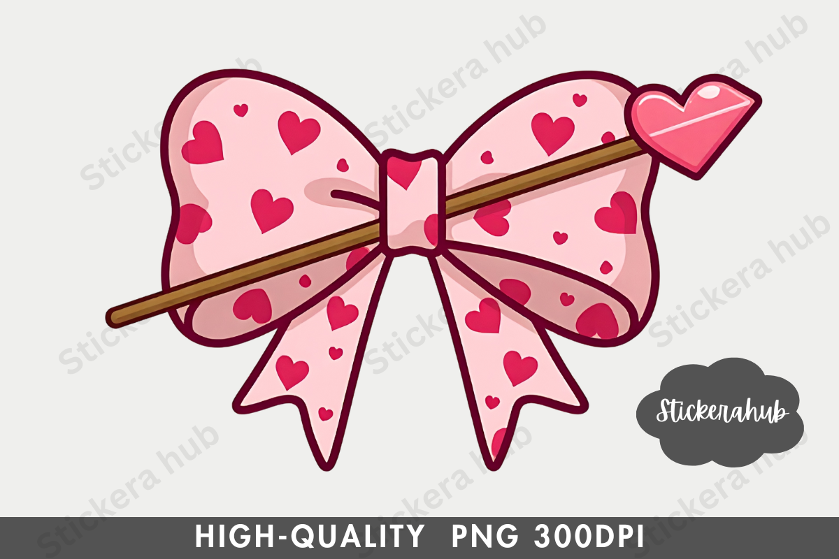 Cute Valentine Clipart Png, a Seasonal Illustration by Stickera Hub (Photo 12 of 15)