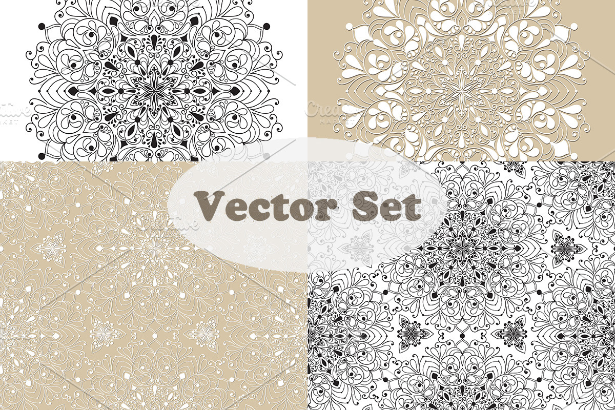Vector Set, a Pattern Graphic by alexmakarova (Photo 1 of 3)