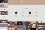 Home Office One Page Template, a Landing Page Template by CapitalTemplate (Thumbnail 3 of 5)