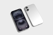iPhone 16 Mockup, an iPhone Mockup by seramoe (Thumbnail 4 of 6)