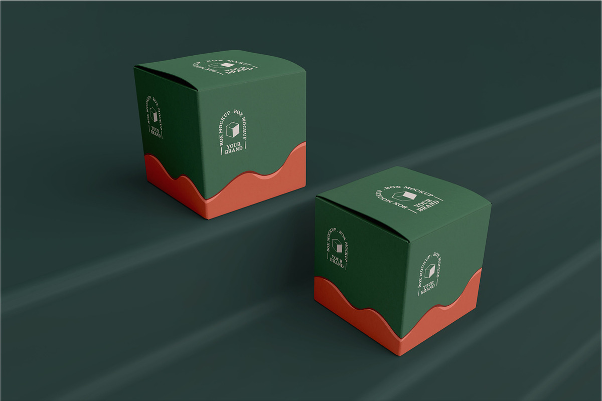 Box Mockups Set, a Cups & Container Mockup by Runend (Photo 11 of 11)