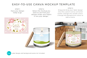 Candle Jar Mockup for Canva, a Household Mockup by Mockup Scene (Thumbnail 3 of 22)