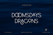 Doomsdays Dragons Sans Serif Font, a Sans Serif Font by UICreative (Thumbnail 1 of 13)