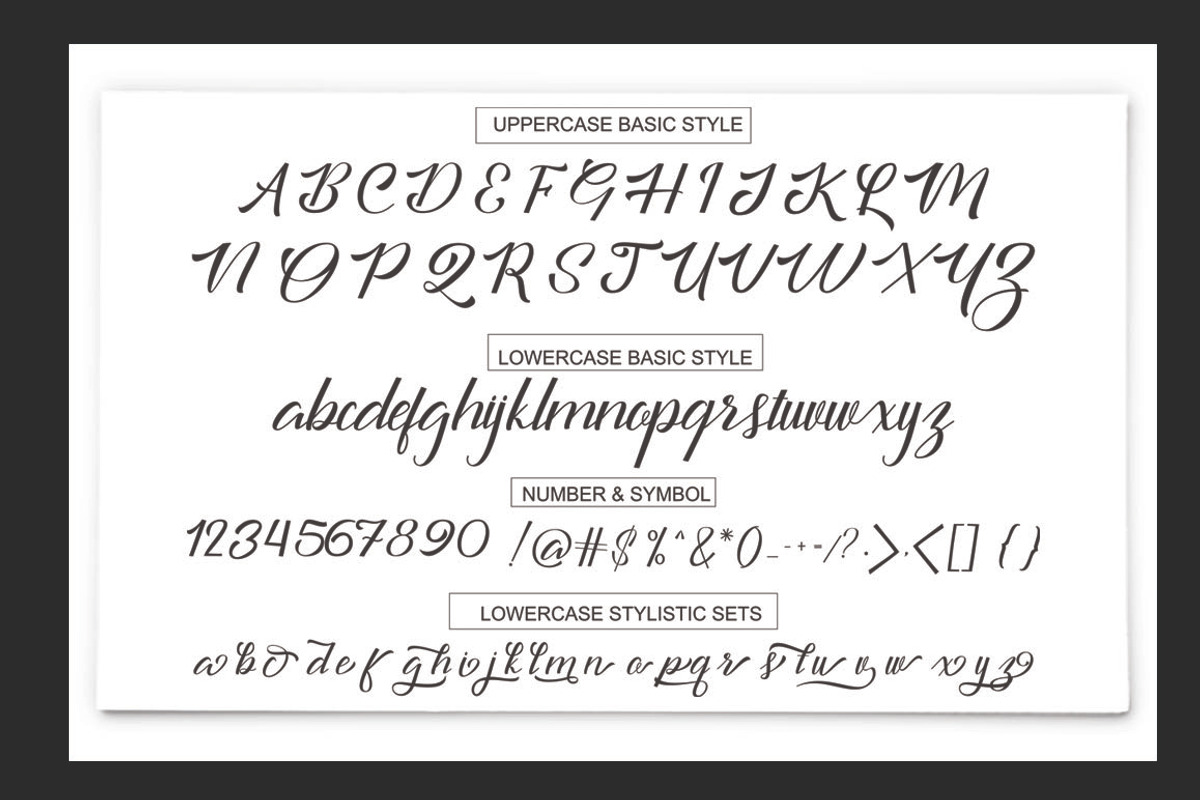 Sageetha, a Script Font by josstype (Photo 6 of 6)