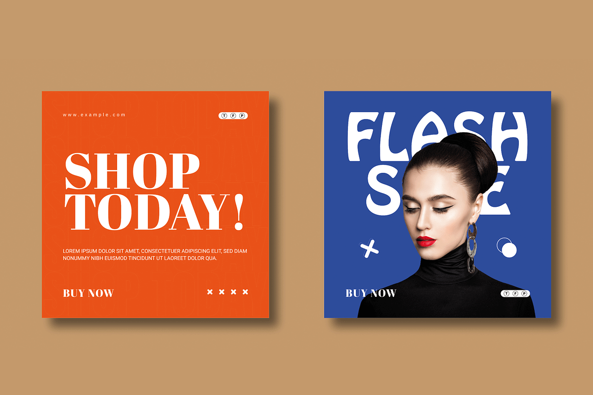 Colorful Fashion Social Media Post, a Social Media Template by MightyDesign (Photo 3 of 8)