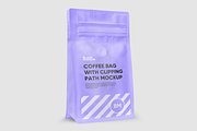 Coffee bag with clipping path mockup, a Product Mockup by BlackMockup (Thumbnail 7 of 11)