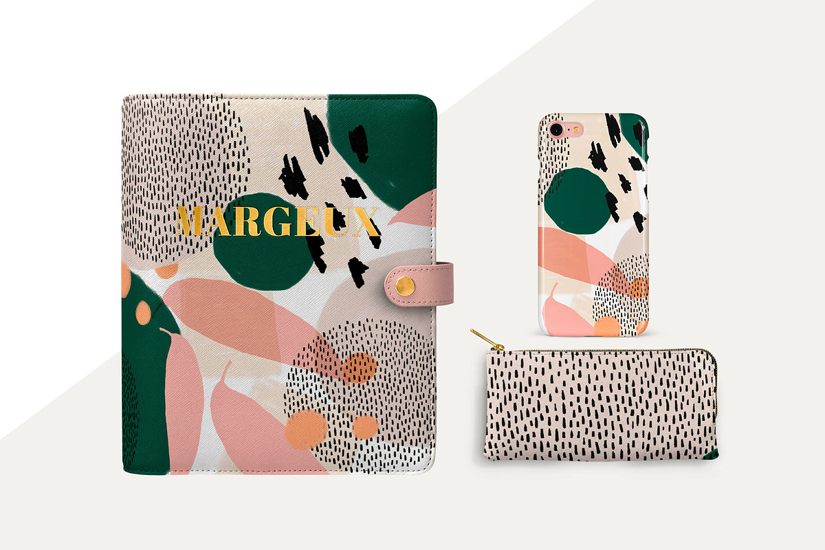 Organic Shapes Seamless Pattern Set, a Pattern Graphic by bron.alexander (Photo 2 of 7)