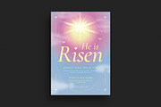 He is Risen Event Flyer, a Flyer Template by Guuver (Thumbnail 1 of 2)
