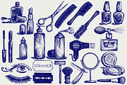 Set of cosmetic products, an Object Graphic by LineworkStock (Thumbnail 3 of 3)
