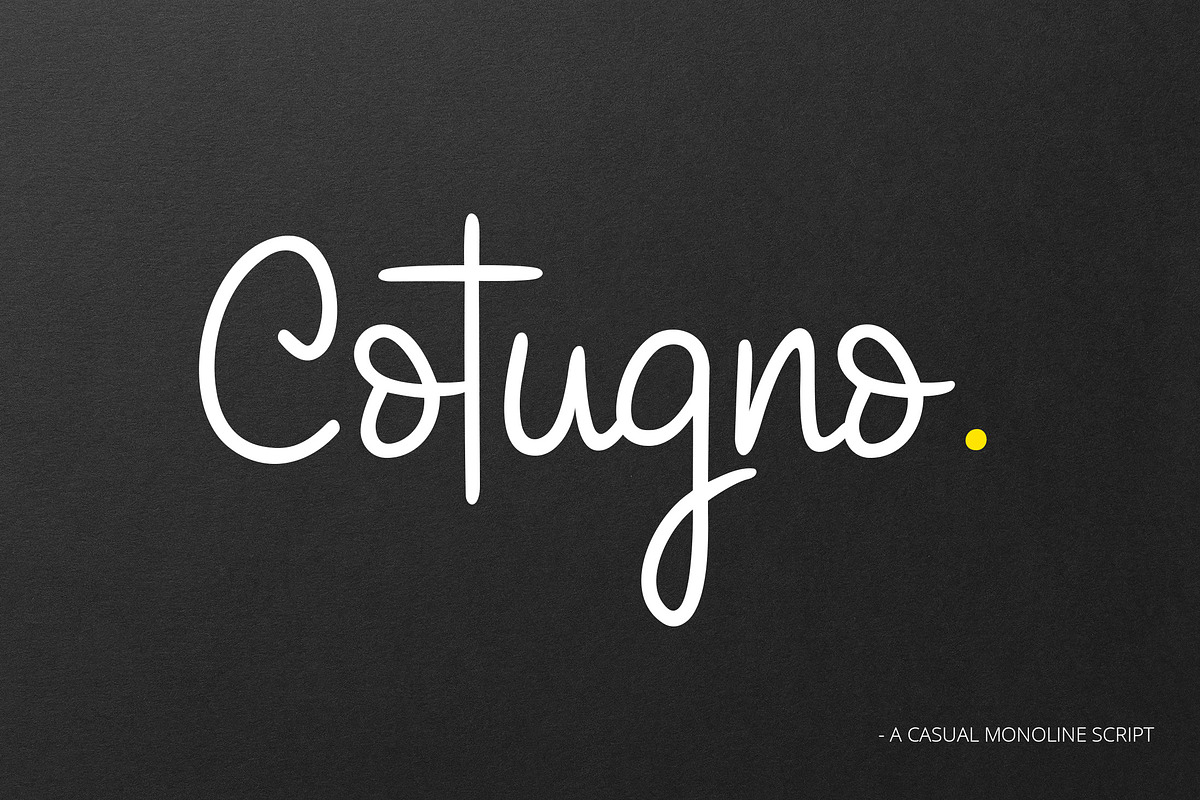 Cotugno Script Font