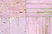 WOOD WALL TEXTURE PINK BRICK, a Texture Graphic by Area (Thumbnail 2 of 4)
