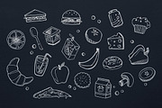 Lunch Time - Food doodles, a Food Illustration by Zomorsky (Thumbnail 3 of 3)
