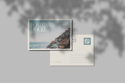 Postcard Mockup, a Product Mockup by ZifaraDesign