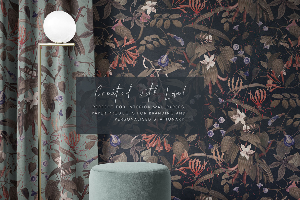 Botanique Luxe Pattern Designs, a Pattern Graphic by TSTUDIO (Photo 11 of 12)