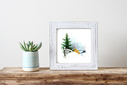 Christmas in the countryside, an Illustration by Floralis (Thumbnail 3 of 3)