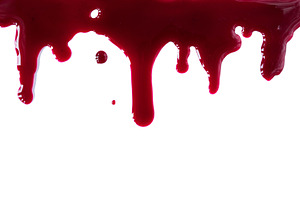 Dripping blood isolated on white bac stock photo containing blood and drip