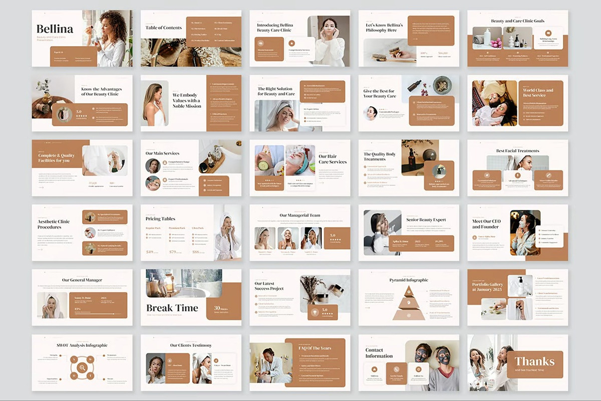 Beauty & Care Clinic Keynote, a Presentation Template by Fit-tee (Photo 8 of 10)