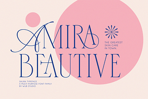 Salira Typeface