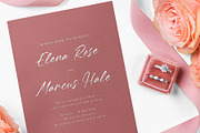 Rosyline - Stylish Script Font, a Script Font by Graha Type (Thumbnail 5 of 8)