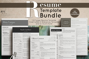 SALE! Resume Template Bundle