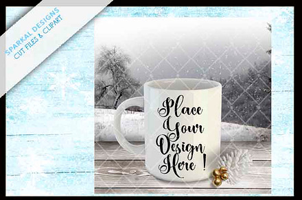 Coffee Mug Mockup Holiday