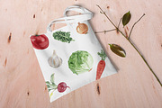 Fruits & vegetables garden alphabet, a Decorative Illustration by Visual Animal (Thumbnail 6 of 13)