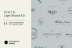 Floral Poetic | Logo Brand Pack, a Branding & Logo Template by Studio Leelou