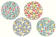 Fruit garden vector patterns, a Pattern Graphic by TaityG (Thumbnail 3 of 6)