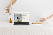 Blog & Portfolio Web Template, a Squarespace Template by The Brand Kit (Thumbnail 2 of 8)