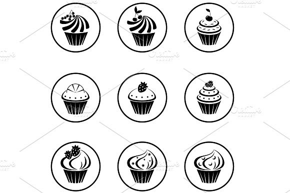 Cupcakes Set