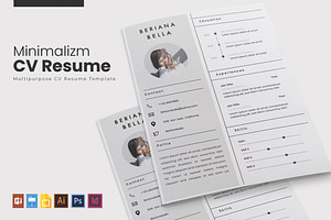 Minimalizm CV & Resume